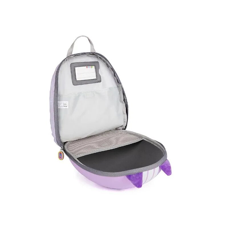 Mochila Boppi Tiny Prescolar Gato Morado - Vuelta al Cole