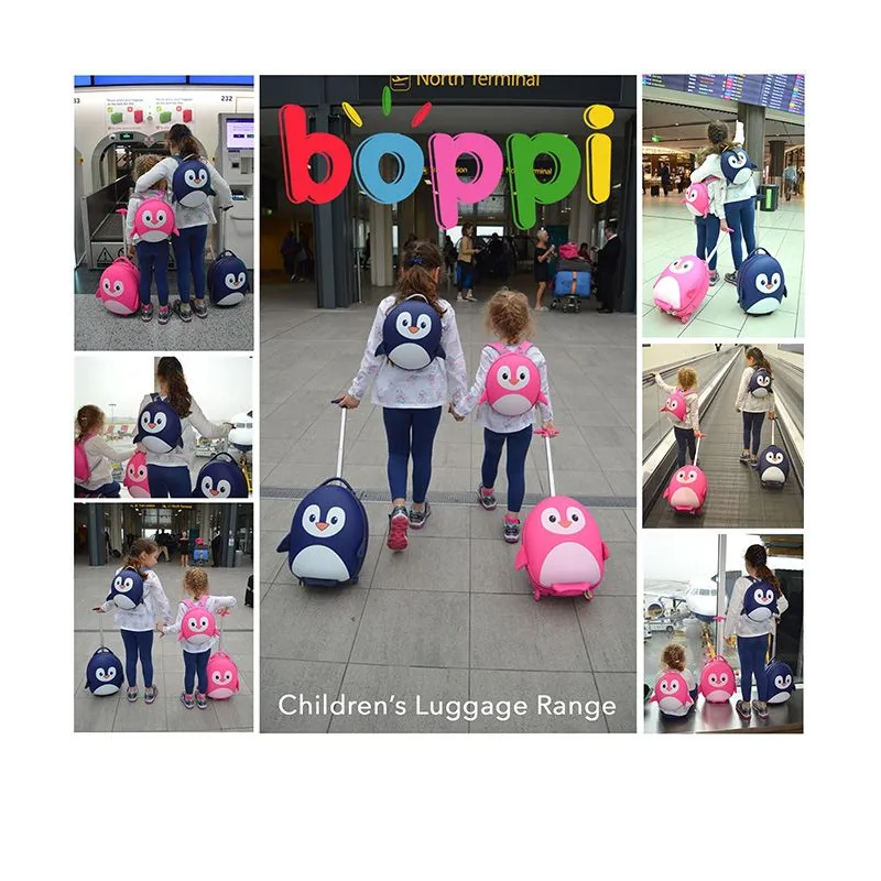 Mochila Boppi Tiny Preescolar Perro Rosa - Vuelta al Cole