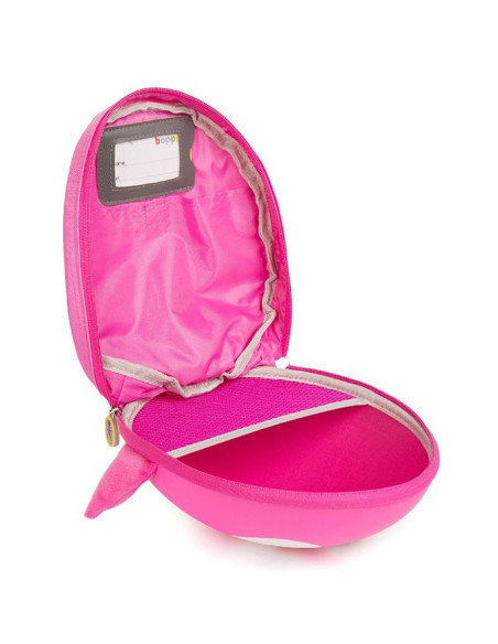 Mochila de viaje Boppi Tiny Pingüino Rosa - TiendaCPU