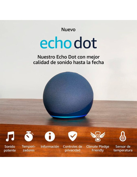 Amazon Echo Dot 5th Generation White - TiendaCPU