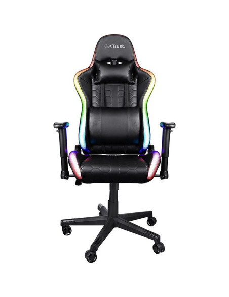 Silla Gaming TR Siege Rizza GXT 716 LED Negro - TiendaCPU