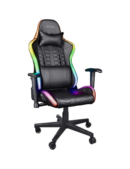 TR Siege Rizza GXT 716 LED Gaming Chair Black - TiendaCPU