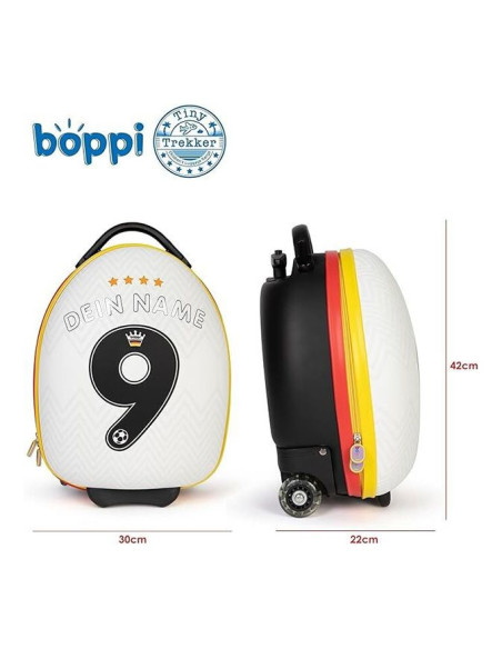 Maleta Boppi Tiny Trekker Trolley Eurocopa 24 Alemania - Deporte y Ocio