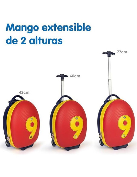 Maleta Boppi Tiny Trekker Trolley Eurocopa 24 España - Deporte y Ocio