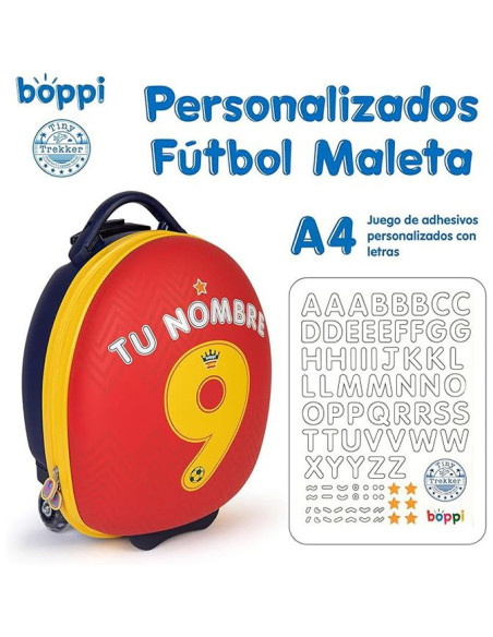 Maleta Boppi Tiny Trekker Trolley Eurocopa 24 España - Deporte y Ocio