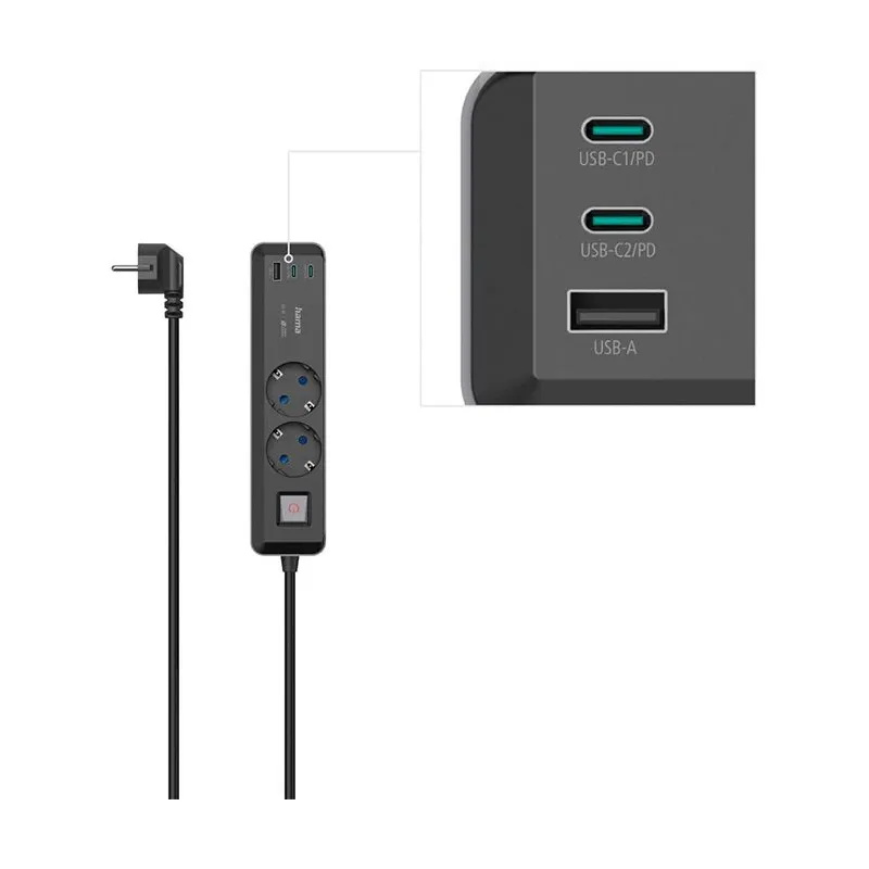 ReHletaHHama USB-C 65W | Carga Portátiles y Móviles - TiendaCPU