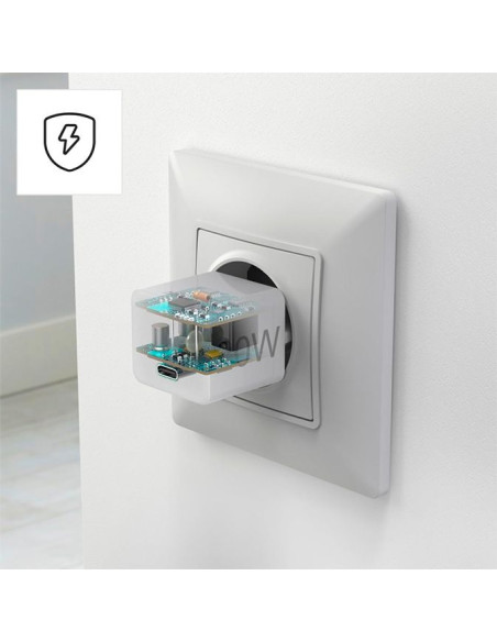 Mini Cargador Hama 20 W USB-C Qualcom - TiendaCPU