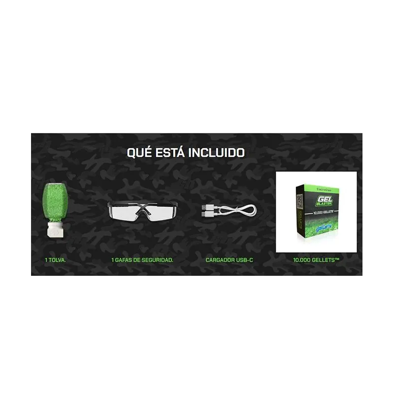 Pistola de Juguete Gel Blaster SURGE GBSG1809-5L - Juguetes