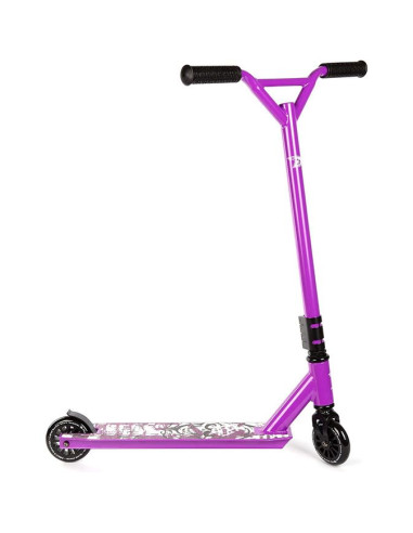 Purple Skull Stunt 360 Pro Scooter - TiendaCPU