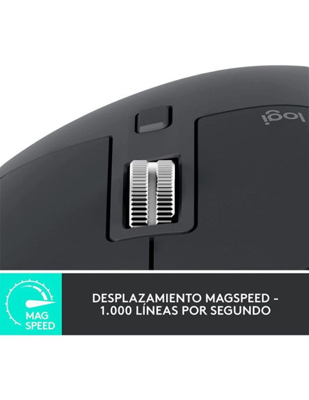 Logitech MX Master 3S - Ratón inalámbrico