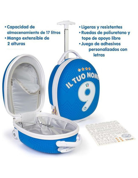 Mochila Boppi Tiny Trekker Trolley Eurocopa 24 Italia - Deporte y Ocio