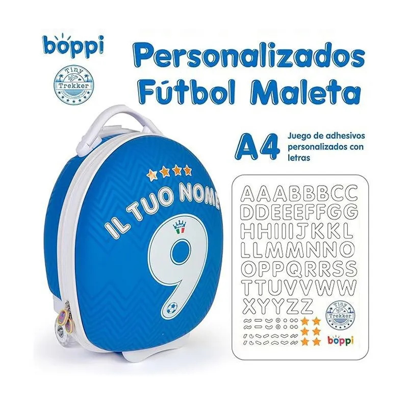Mochila Boppi Tiny Trekker Trolley Eurocopa 24 Italia - Deporte y Ocio