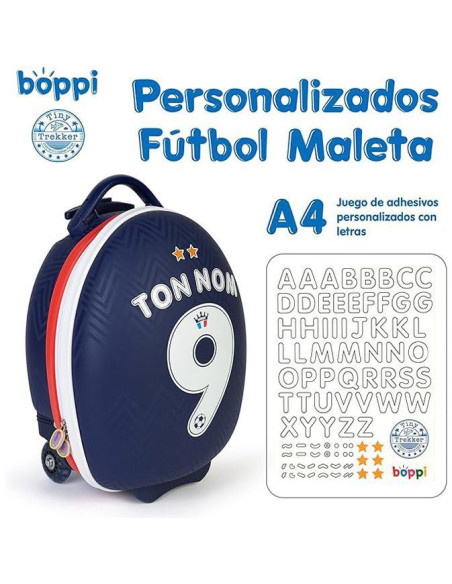 Maleta Boppi Tiny Trekker Trolley Eurocopa 24 Francia - Deporte y Ocio