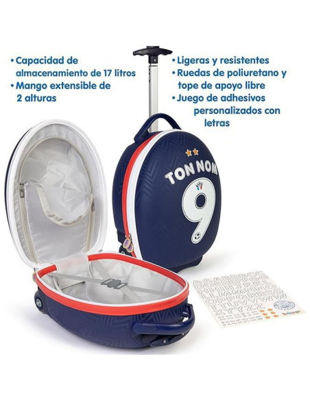 Maleta Boppi Tiny Trekker Trolley Eurocopa 24 Francia - Deporte y Ocio