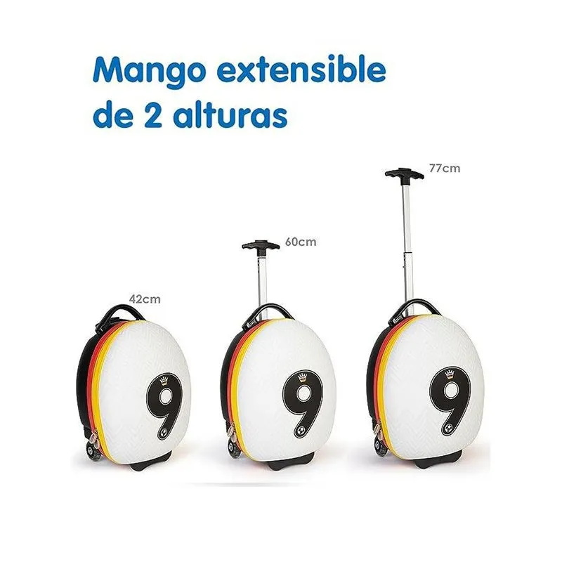 Maleta Boppi Tiny Trekker Trolley Eurocopa 24 Alemania - Deporte y Ocio