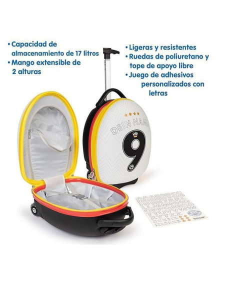 Maleta Boppi Tiny Trekker Trolley Eurocopa 24 Alemania - Deporte y Ocio