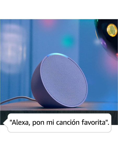 Altavoz inteligente Amazon Echo Pop Lavanda  - TiendaCPU