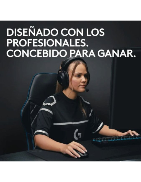 Logitech G Pro X Superlight 2 Black – Ratón gaming inalámbrico profesi
