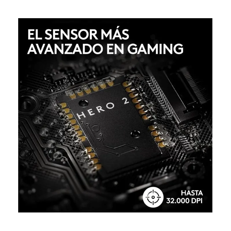 Logitech G Pro X Superlight 2 Black – Ratón gaming inalámbrico profesi