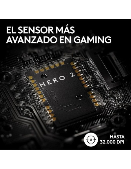 Logitech G Pro X Superlight 2 Black – Ratón gaming inalámbrico profesi