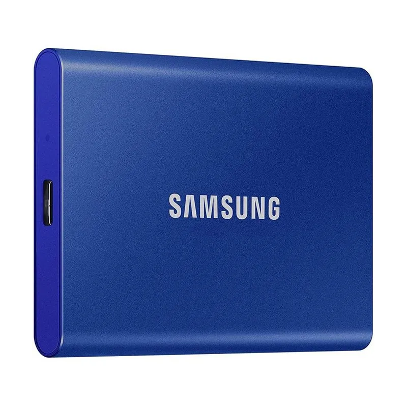 Compra Online Disco Duro Externo Samsung SSD T7 1TB PCIe NVMe Azul