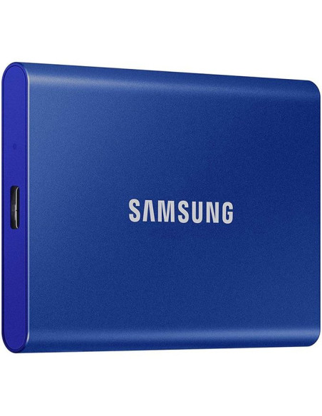 Compra Online Disco Duro Externo Samsung SSD T7 1TB PCIe NVMe Azul