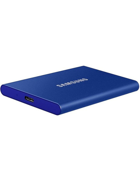 Compra Online Disco Duro Externo Samsung SSD T7 1TB PCIe NVMe Azul