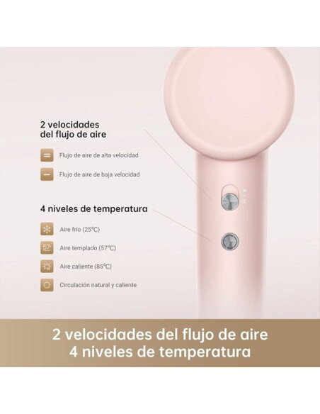 CoBprarDOnline Secador de pelo Dreame Gleam High-Speed Hair Dryer Pink