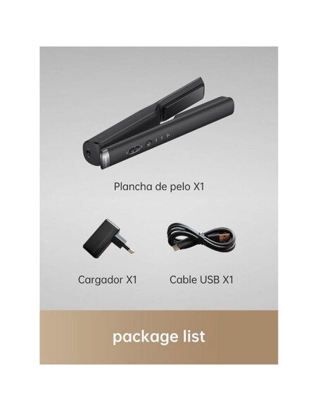 CoBprarDOnline Alisador de pelo Dreame Cordless Straightener Black