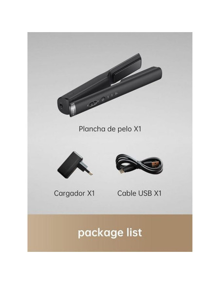 Comprar Online Alisador de pelo Dreame Cordless Straightener Black