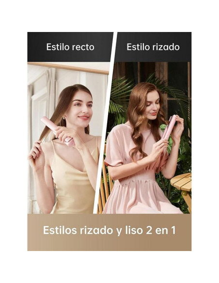 CoBprarDOnline Alisador de pelo Dreame Cordless Hair Straightener Rose