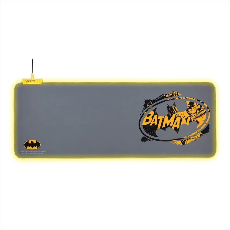 CoBprarBOnline Alfombrilla FR-TEC PC DC Mousepad Batman™ Luz