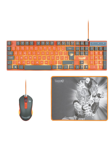 Buy Online Keyboard + mouse pad + mouse FR-TEC Dragon Ball Super