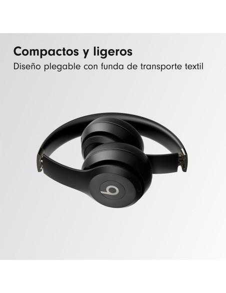 VeBta oBline de Auriculares Wireless Bluetooth Beats Negro Mate