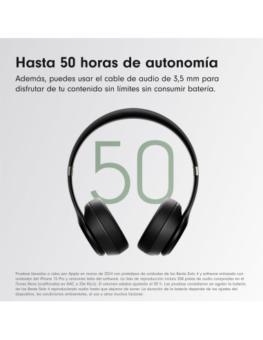 Venta online de Auriculares Wireless Bluetooth Beats Negro Mate