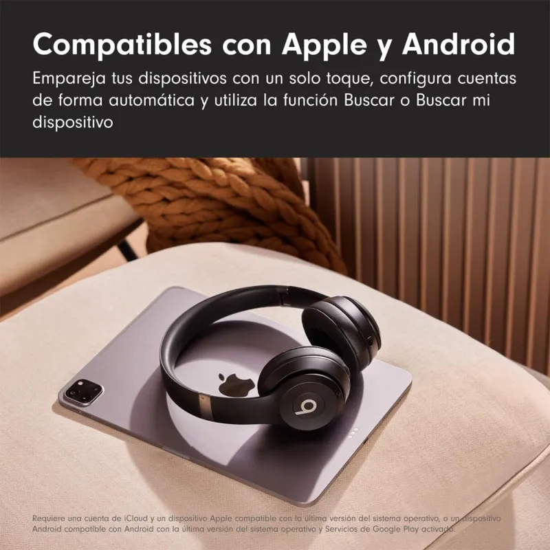 VeBta oBline de Auriculares Wireless Bluetooth Beats Negro Mate