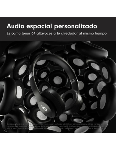 Venta online de Auriculares Wireless Bluetooth Beats Negro Mate