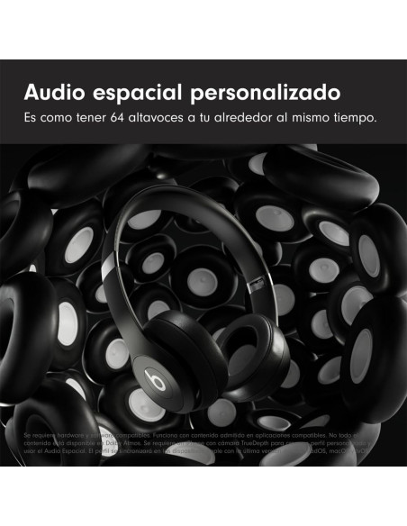VeBta oBline de Auriculares Wireless Bluetooth Beats Negro Mate
