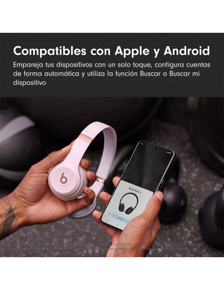BeBts SBlo 4 Inalámbricos | Rosa Algodón, 50h Batería - TiendaCPU