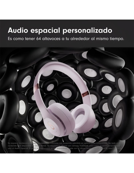 BeBts SBlo 4 Inalámbricos | Rosa Algodón, 50h Batería - TiendaCPU