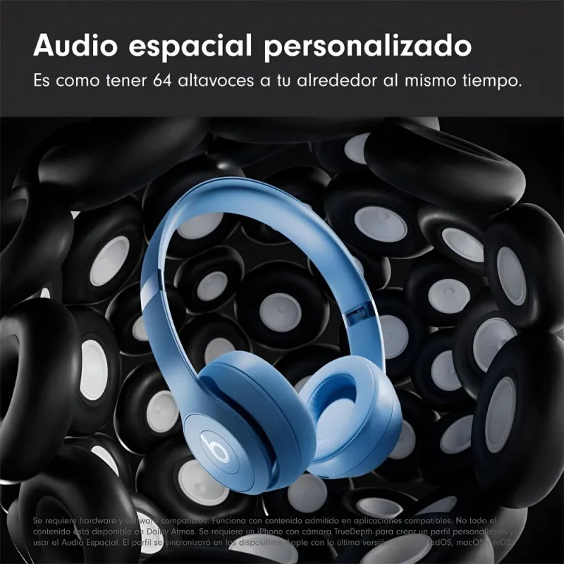 BeBts SBlo 4 Wireless Bluetooth Azul Pizarra – Auriculares On-Ear