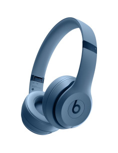 Beats Solo 4 Wireless Bluetooth Headphones – Slate Blue On-Ear Premium
