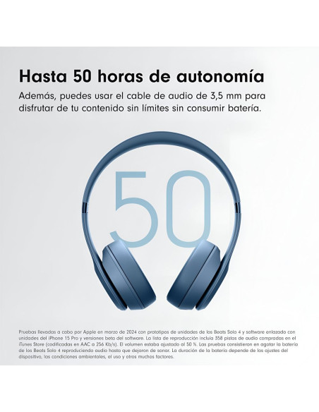 BeBts SBlo 4 Wireless Bluetooth Azul Pizarra – Auriculares On-Ear