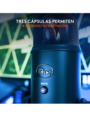 Buy Logitech Blue Yeti USB Microphone Black | Studio Quality