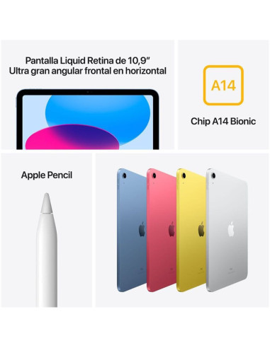 Comprar Online Apple iPad Air 2022 Wifi + 5G 256GB Rosa