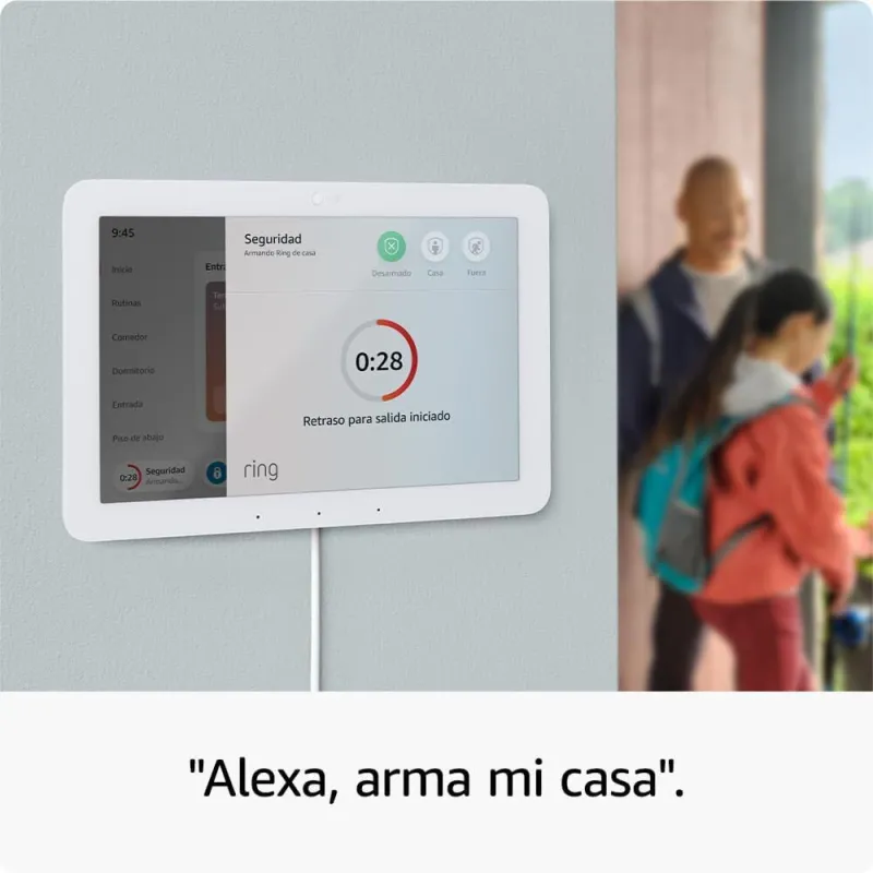 Cuadro de mandos de Hogar digital Amazon Echo Hub con pantalla de 8" y Alexa Compatible con miles de dispositivos