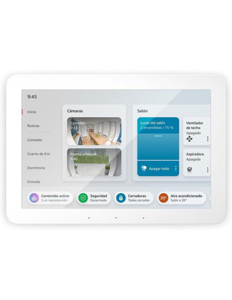 Cuadro de mandos de Hogar digital Amazon Echo Hub con pantalla de 8" y Alexa Compatible con miles de dispositivos