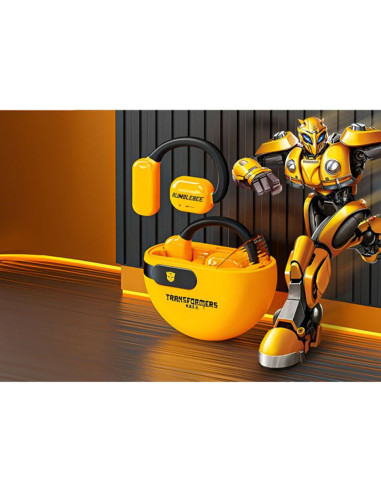 Auriculares TWS Transformers TF-T09 Yellow - Auriculares Hasbro