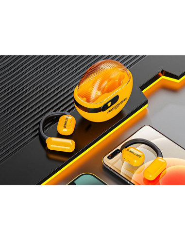 Auriculares TWS Transformers TF-T09 Yellow - Auriculares Hasbro