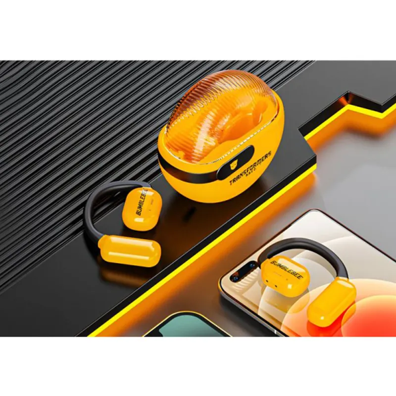 AuTiculTres TWS Transformers TF-T09 Yellow - Auriculares Hasbro